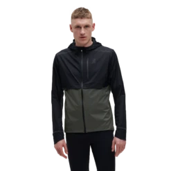 On Running ON Mens Weather Jacket - Black/Shadow -Hoka Sales Store 104.4005 weather jacket CO black shadow m g1