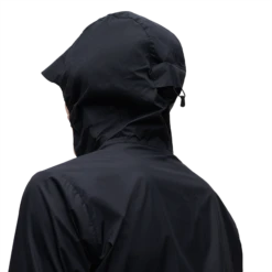 On Running ON Mens Weather Jacket - Black/Shadow -Hoka Sales Store 104.4005 weather jacket CO black shadow m g6