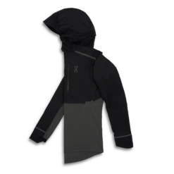 On Running ON Mens Weather Jacket - Black/Shadow -Hoka Sales Store 104.4005 weather jacket fw22 black shadow m packshot