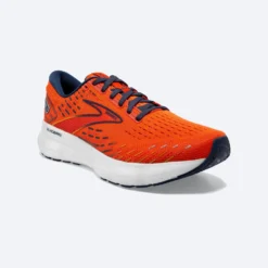Brooks Mens Glycerin 20 - Orange/Titan/Flame - Neutral -Hoka Sales Store 110382 843 a glycerin 20 mens neutral cushion running shoe scaled