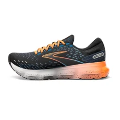 Brooks Mens Glycerin 20 - Black/Classic Blue/Orange - Neutral -Hoka Sales Store 110382 035 M Glycerin 20 scaled