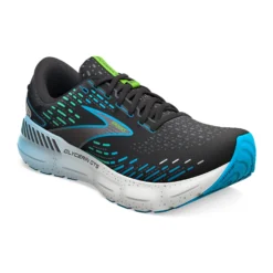 Brooks Mens Glycerin GTS 20 - Black/Hawaiian Ocean/Green - Stability -Hoka Sales Store 110383 006 A Glycerin GTS 20 scaled