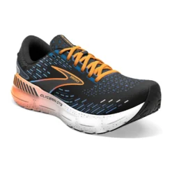 Brooks Mens Glycerin GTS 20 - Black/Classic Blue/Orange - Stability -Hoka Sales Store 110383 035 A Glycerin GTS 20 scaled