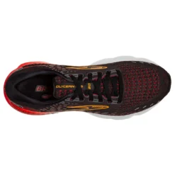 Brooks Mens Glycerin GTS 20 - Black/Blackened Pearl/Fiery Red - Stability -Hoka Sales Store 110383 090 O Glycerin GTS 20 scaled