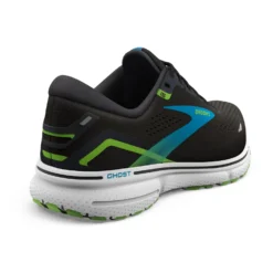 Brooks Mens Ghost 15 - Black/Hawaiian Ocean/Green - Neutral -Hoka Sales Store 110393 006 H Ghost 15 scaled