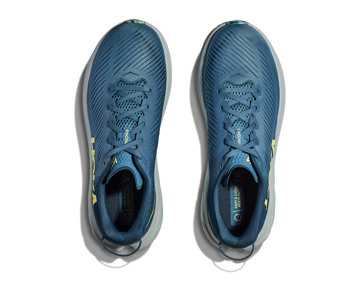 Hoka Mens Rincon 3 - Bluesteel/Deep Dive - Neutral 3 Hoka Mens Rincon 3 - Bluesteel/Deep Dive - Neutral - Image 3