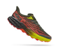 Hoka Mens Speedgoat 5 - Thyme/Fiesta - Trail -Hoka Sales Store 1123159 TFST 2