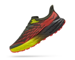 Hoka Mens Speedgoat 5 Wide - 2E Width - Thyme/Fiesta - Trail -Hoka Sales Store 1123159 TFST 4 924f74ad 0161 4584 97e5 b7014574851c