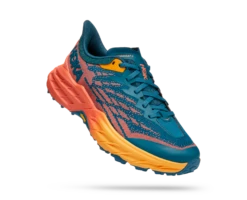 Hoka Womens Speedgoat 5 - Blue Coral/Camellia - Trail -Hoka Sales Store 1123160 BCCML 1