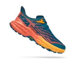 Hoka Womens Speedgoat 5 - Blue Coral/Camellia - Trail -Hoka Sales Store 1123160 BCCML 2