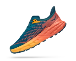 Hoka Womens Speedgoat 5 Wide - D Width - Blue Coral/Camellia - Trail -Hoka Sales Store 1123160 BCCML 4 1d79807a 0ac0 4987 99e4 decee6f3f399