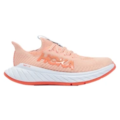 Hoka Womens Carbon X 3 - Peach Parfait/Summer Song - Neutral