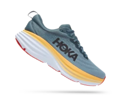 Hoka Mens Bondi 8 - Goblin Blue/Mountain Spring - Neutral -Hoka Sales Store 1123202 GBMS 2