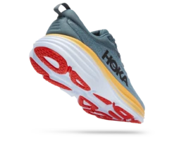 Hoka Mens Bondi 8 - Goblin Blue/Mountain Spring - Neutral -Hoka Sales Store 1123202 GBMS 3