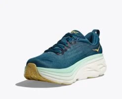 Hoka Mens Bondi 8 - Midnight Ocean/Bluesteel - Neutral -Hoka Sales Store 1123202 MOBS 3