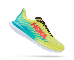 Hoka Mens Mach 5 - D Regular Width - Evening Primrose/Scuba Blue - Neutral 10 Hoka Mens Mach 5 - D Regular Width - Evening Primrose/Scuba Blue - Neutral -Hoka Sales Store 1127893 EPSB 2