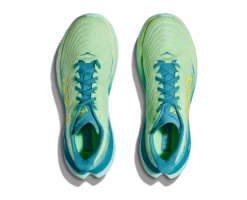 Hoka Mens Mach 5 - Lime Glow/Ocean Mist - Neutral -Hoka Sales Store 1127893 LGOM 2