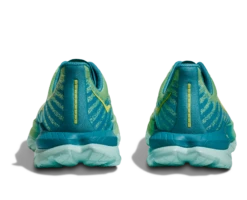 Hoka Mens Mach 5 - Lime Glow/Ocean Mist - Neutral -Hoka Sales Store 1127893 LGOM 5