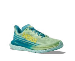 Hoka Mens Mach 5 - Lime Glow/Ocean Mist - Neutral -Hoka Sales Store 1127893 LGOM 6