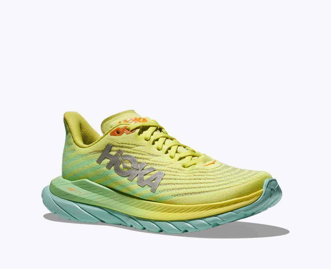 Hoka Womens Mach 5 - Citrus Glow/Lime Glow - Neutral 7 Hoka Womens Mach 5 - Citrus Glow/Lime Glow - Neutral - Image 7