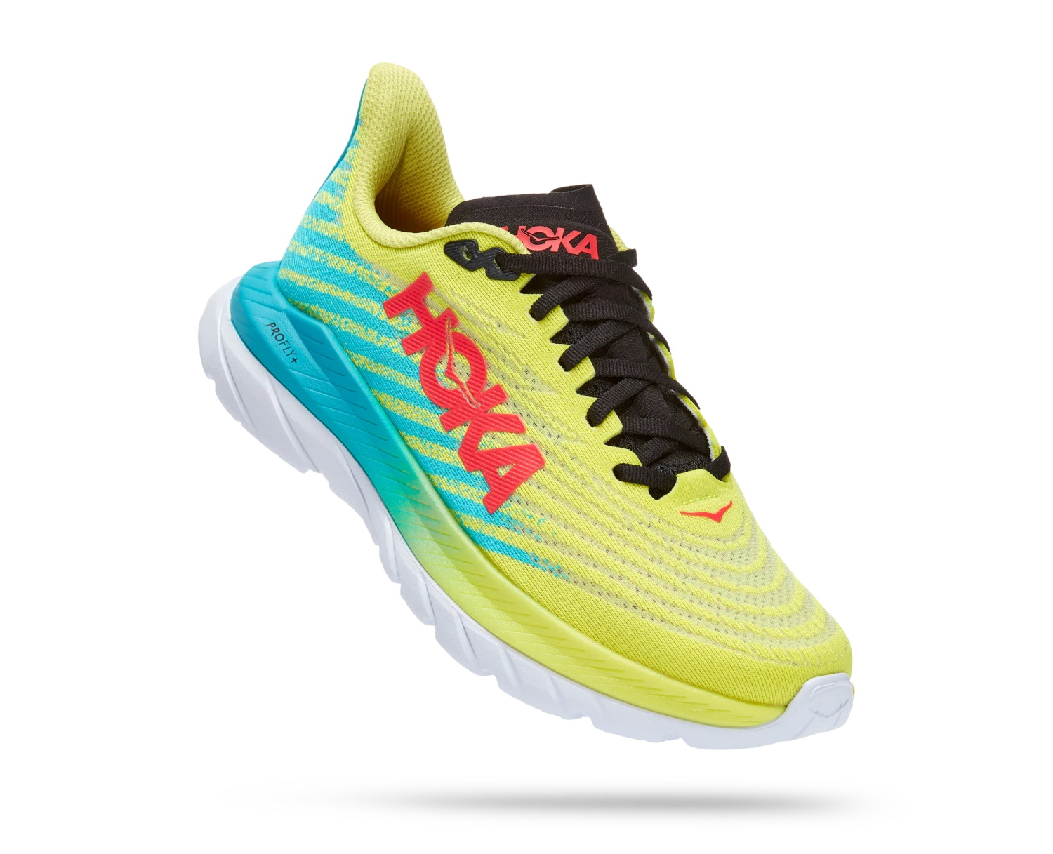 Hoka Womens Mach 5 - Evening Primrose/Scuba Blue - Neutral 3 Hoka Womens Mach 5 - Evening Primrose/Scuba Blue - Neutral - Image 3