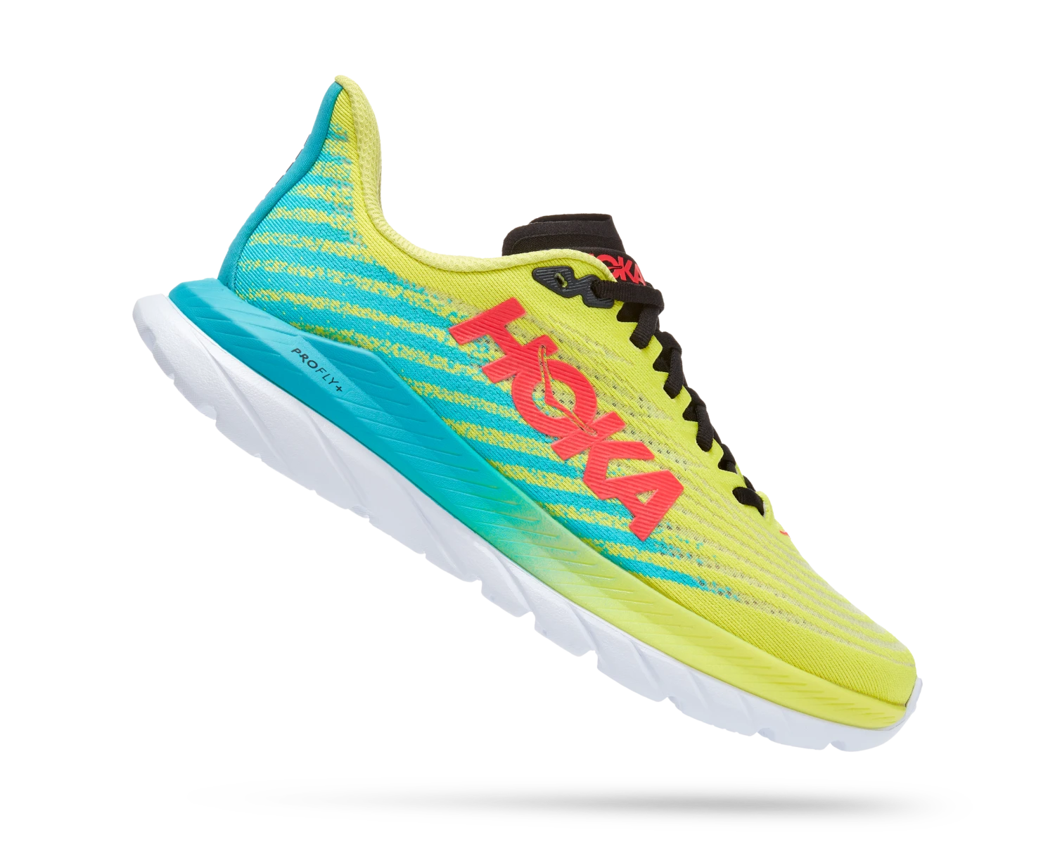 Hoka Womens Mach 5 - Evening Primrose/Scuba Blue - Neutral 4 Hoka Womens Mach 5 - Evening Primrose/Scuba Blue - Neutral - Image 4