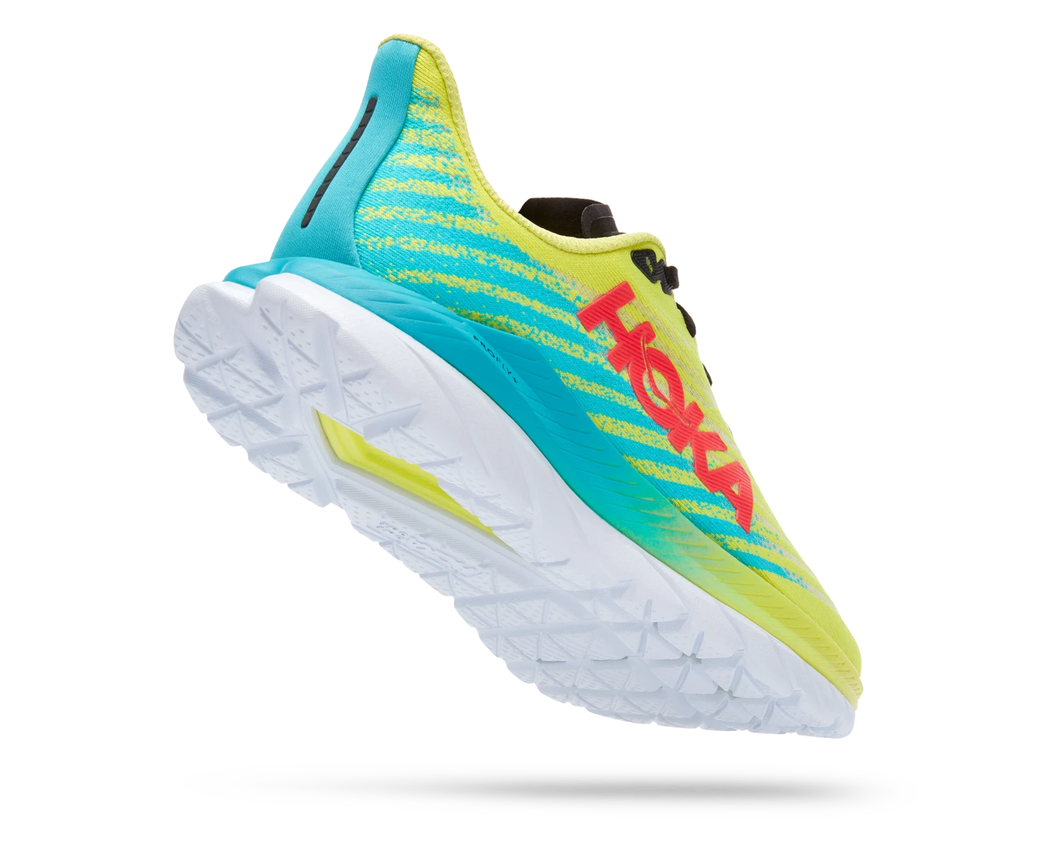 Hoka Womens Mach 5 - Evening Primrose/Scuba Blue - Neutral 5 Hoka Womens Mach 5 - Evening Primrose/Scuba Blue - Neutral - Image 5
