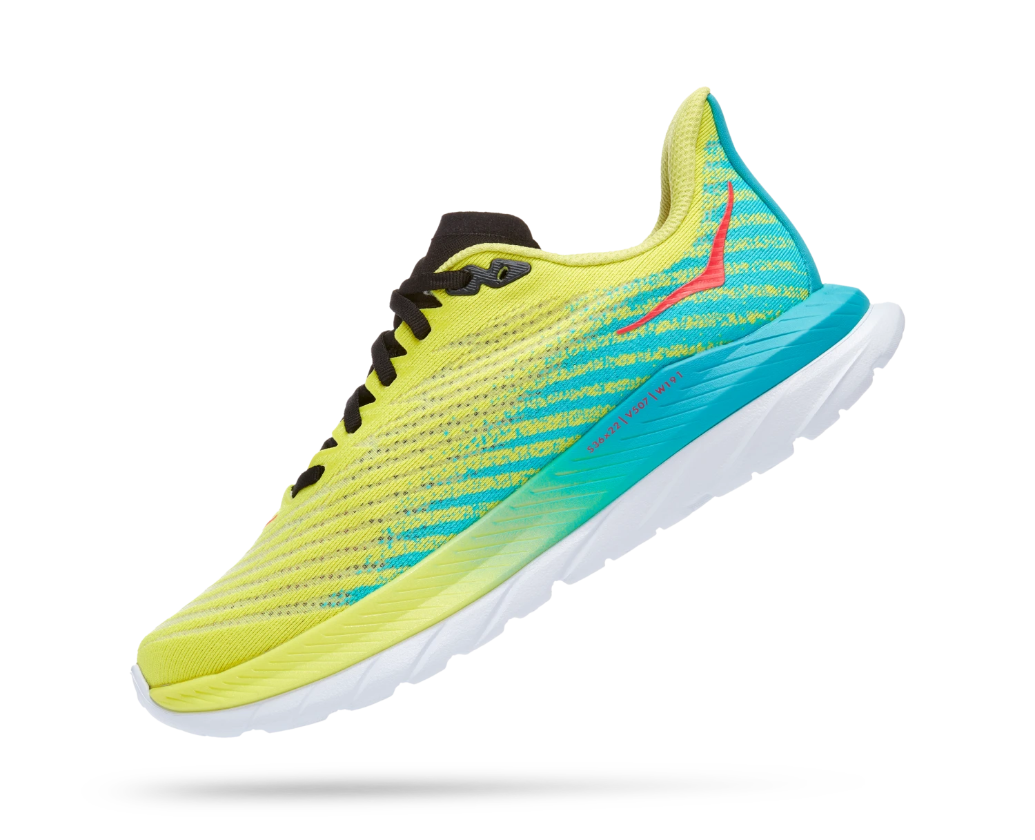 Hoka Womens Mach 5 - Evening Primrose/Scuba Blue - Neutral 6 Hoka Womens Mach 5 - Evening Primrose/Scuba Blue - Neutral - Image 6