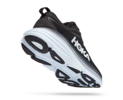 Hoka Womens Bondi 8 - Black/White - Neutral -Hoka Sales Store 1127952 BWHT 3