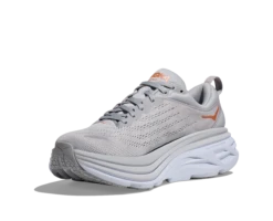 Hoka Womens Bondi 8 - Harbour Mist/Lunar Rock - Neutral -Hoka Sales Store 1127952 HMLR 3