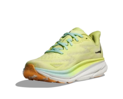 Hoka Womens Clifton 9 Wide - D Width - Citrus Glow/Sunlit Ocean - Neutral -Hoka Sales Store 1132211 CGSO 3
