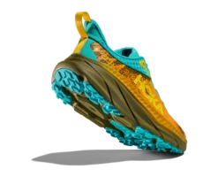 Hoka Mens Challenger ATR 7 GTX - D Regular Width - Golden Yellow/Avocado - Trail -Hoka Sales Store 1134501 GYAV 4