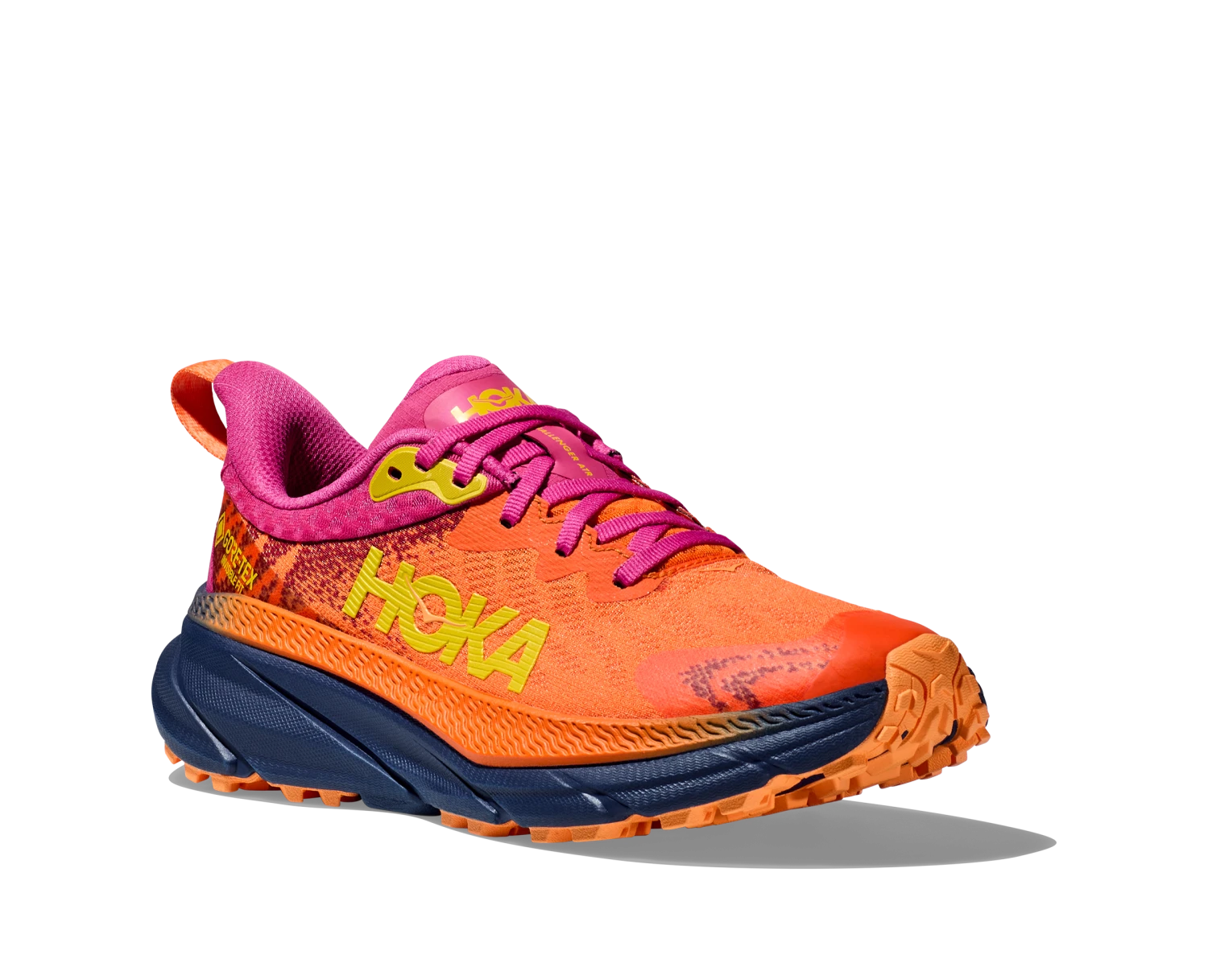 Hoka Womens Challenger ATR 7 GTX - Vibrant Orange/Pink Yarrow - Trail 7 Hoka Womens Challenger ATR 7 GTX - Vibrant Orange/Pink Yarrow - Trail - Image 7