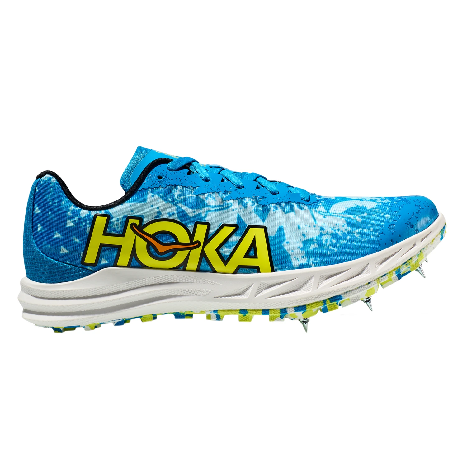 Hoka Crescendo Cross Country Spikes - Dive Blue/Evening Primrose 1 Hoka Crescendo Cross Country Spikes - Dive Blue/Evening Primrose