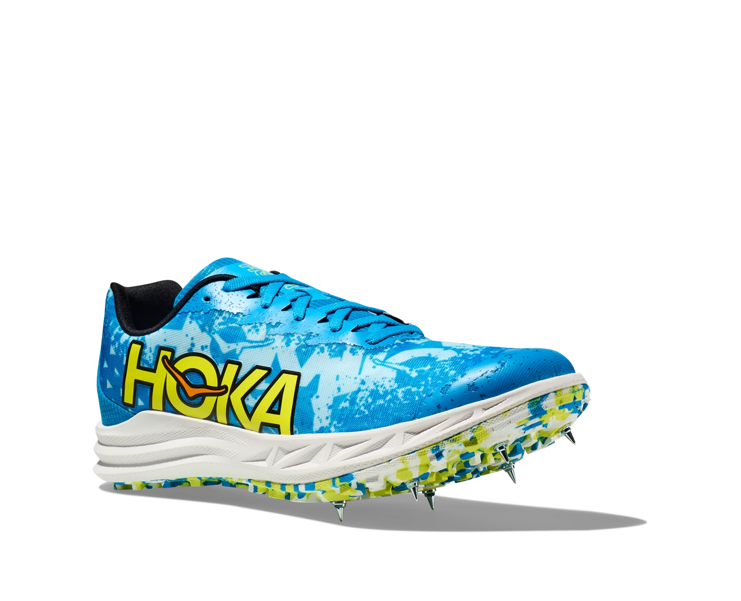 Hoka Crescendo Cross Country Spikes - Dive Blue/Evening Primrose 6 Hoka Crescendo Cross Country Spikes - Dive Blue/Evening Primrose - Image 6