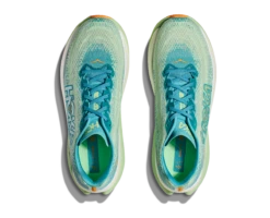 Hoka Mens Mach X - Ocean Mist/Lime Glow - Neutral -Hoka Sales Store 1141450 OMLG 2