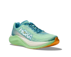 Hoka Mens Mach X - Ocean Mist/Lime Glow - Neutral -Hoka Sales Store 1141450 OMLG 6