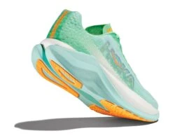 Hoka Womens Mach X - Lime Glow/Sunlit Ocean - Neutral -Hoka Sales Store 1141451 LGSO 4