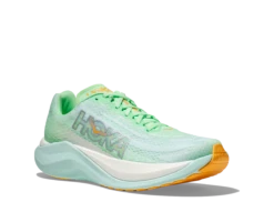Hoka Womens Mach X - Lime Glow/Sunlit Ocean - Neutral -Hoka Sales Store 1141451 LGSO 6