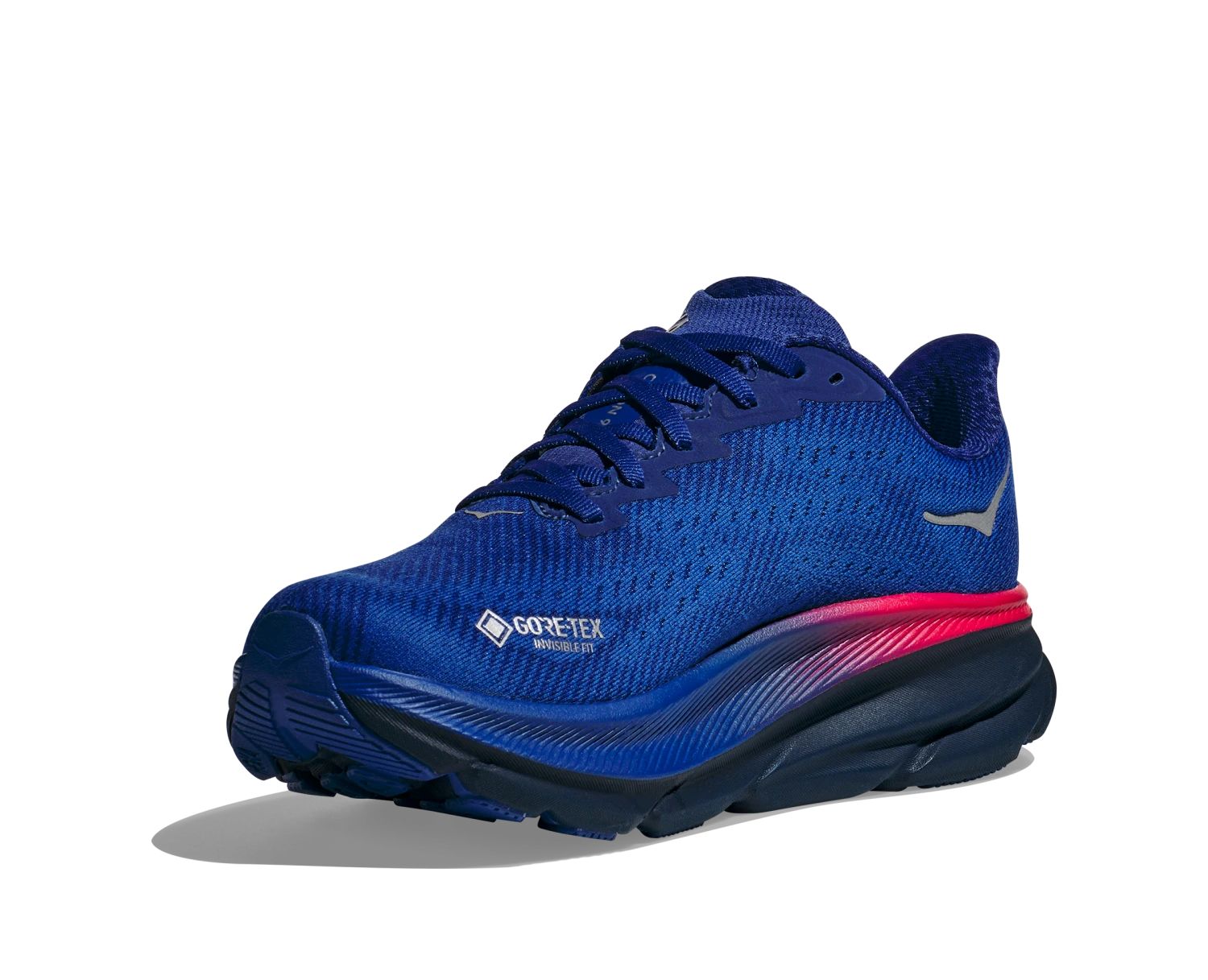 Hoka Womens Clifton 9 GTX - Dazzling Blue/Evening Sky - Neutral 4 Hoka Womens Clifton 9 GTX - Dazzling Blue/Evening Sky - Neutral - Image 4