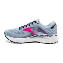 Brooks Womens Adrenaline GTS 22 - Kentucky Blue/Peacoat/Pink - Stability -Hoka Sales Store 120353 493 M Adrenaline GTS 22 500x500 1