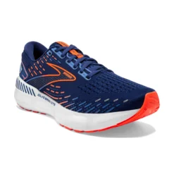 Shoes Brooks Mens Glycerin GTS 20 - Blue Depths/Palace Blue/Orange - Stability -Hoka Sales Store 120370 499 H Glycerin GTS 20 scaled