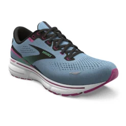 Brooks Womens Ghost 15 - Blue Bell/Black/Pink - Neutral -Hoka Sales Store 120380 461 A Ghost 15 scaled