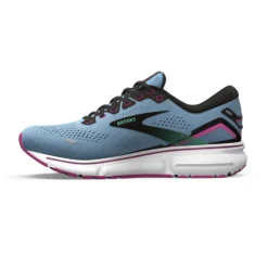 Brooks Womens Ghost 15 - Blue Bell/Black/Pink - Neutral -Hoka Sales Store 120380 461 M Ghost 15 scaled
