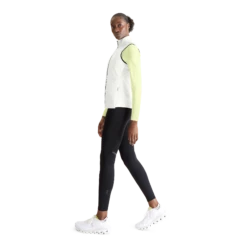 On Running ON Women's Weather Vest - White/Black -Hoka Sales Store 1WD10570462 weather vest fw23 white black w g2
