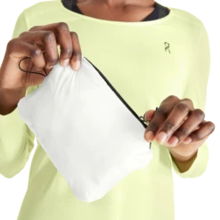 On Running ON Women's Weather Vest - White/Black -Hoka Sales Store 1WD10570462 weather vest fw23 white black w g6