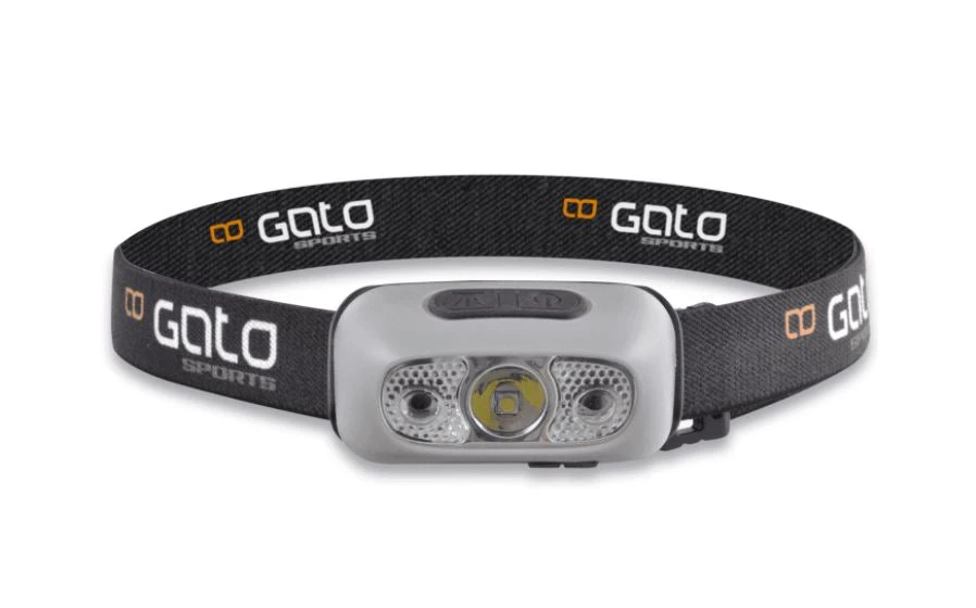 Gato Head Torch USB - Black Grey 1 Gato Head Torch USB - Black Grey