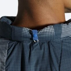 Brooks Mens Canopy Jacket - Indigo Rush Altitude Print 17 Brooks Mens Canopy Jacket - Indigo Rush Altitude Print -Hoka Sales Store 211385 406 d2 canopy jacket mens running jacket