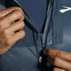 Brooks Mens Canopy Jacket - Indigo Rush Altitude Print 19 Brooks Mens Canopy Jacket - Indigo Rush Altitude Print -Hoka Sales Store 211385 406 d4 canopy jacket mens running jacket