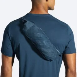 Brooks Mens Canopy Jacket - Indigo Rush Altitude Print 21 Brooks Mens Canopy Jacket - Indigo Rush Altitude Print -Hoka Sales Store 211385 406 d6 canopy jacket mens running jacket